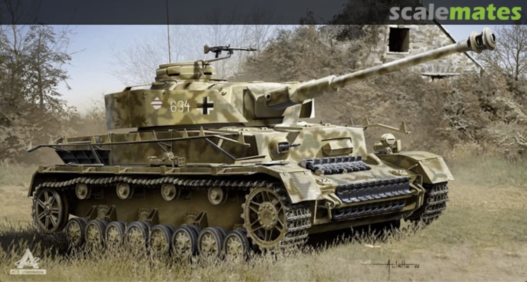 Zdjęcie główne produktu Pz.Kpfw. IV Ausf. H 1:72 Academy 13432