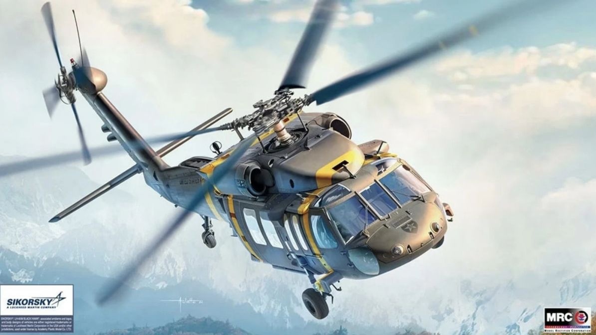 Zdjęcie główne produktu Sikorsky UH-60 M Black Hawk 1:35 Academy 12135
