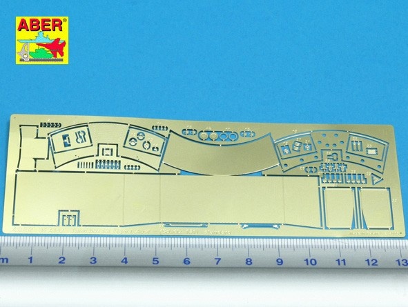 Zdjęcie dodatkowe produktu Tylny wieżowy zasobnik do niemieckiego czołgu typu Tiger I, standardowy 1:35 ABER 35A102