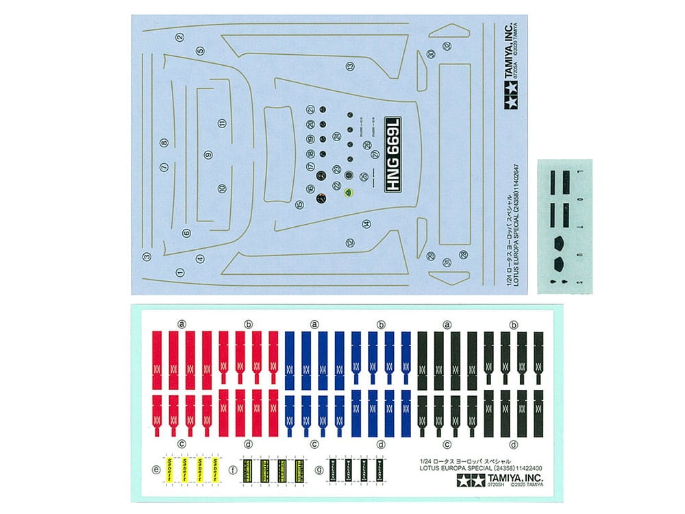 Zdjęcie dodatkowe produktu Lotus Europa Special 1:24 Tamiya 24358