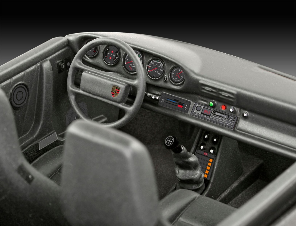 Zdjęcie dodatkowe produktu Porsche 911 Turbo 50th Anniversary (Zestaw upominkowy) 1:24 Revell 05634