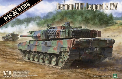 Leopard 2 A7V German MBT 1:16 Das Werk 16024