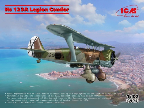 Hs 123A Legion Condor 1:32 ICM 32016