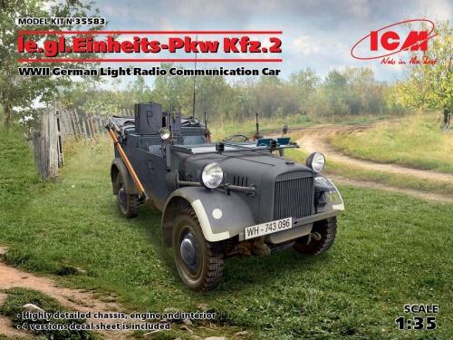 le.gl.Einheits-Pkw Kfz.2 1:35 ICM 35583