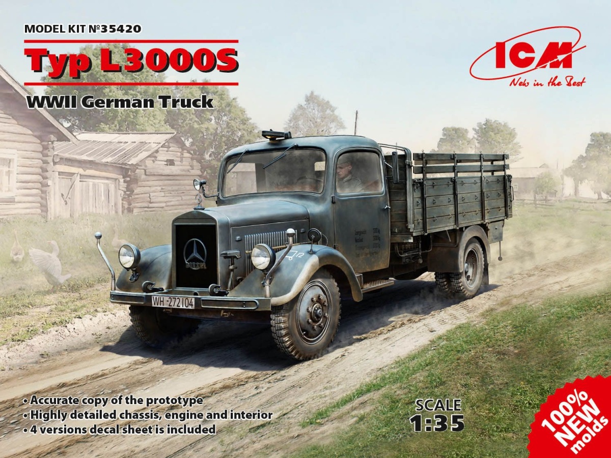 Zdjęcie główne produktu Typ L3000S 1:35 ICM 35420