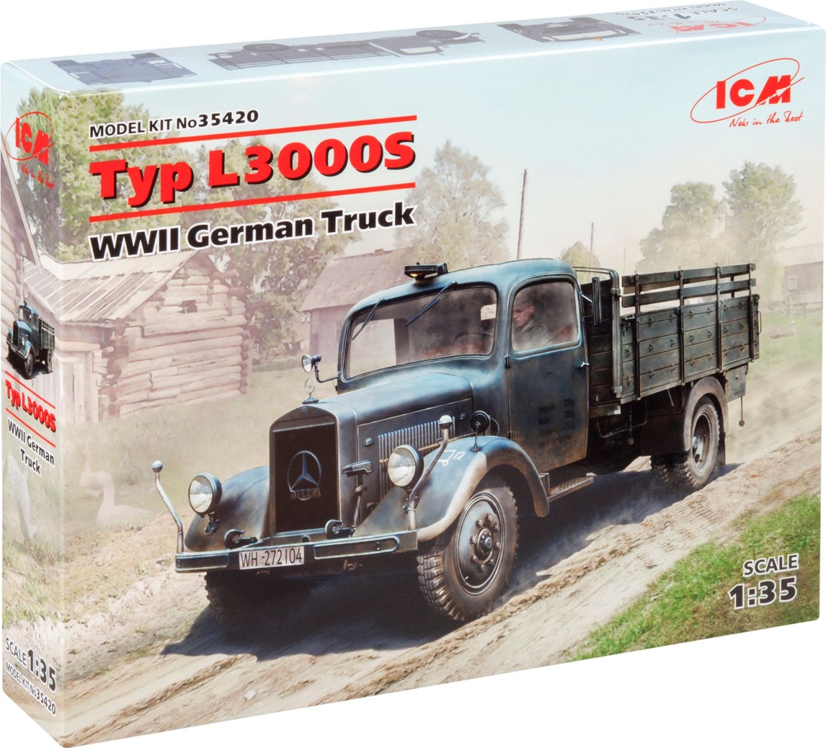Zdjęcie dodatkowe produktu Typ L3000S 1:35 ICM 35420
