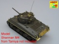 Zdjęcie dodatkowe produktu Elementy fototrawione: amerykański czołg średni Sherman M4, M4A1, M4A3 1:35 ABER 35032