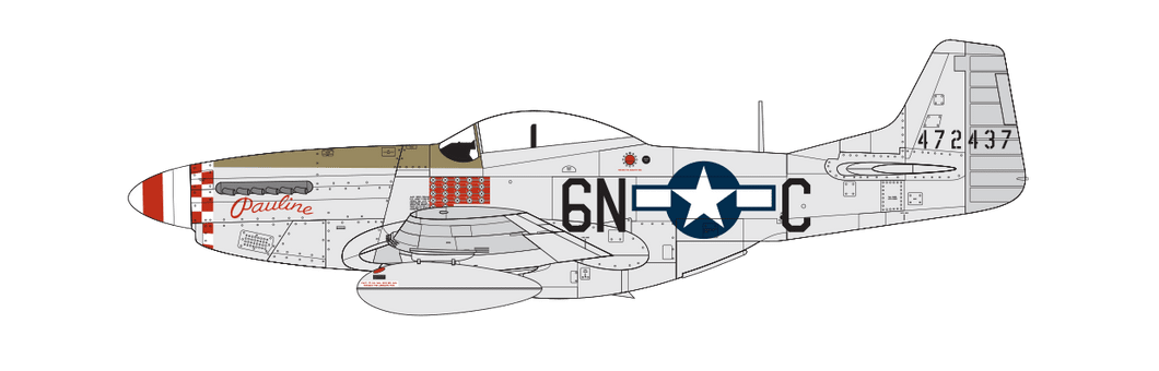 Zdjęcie dodatkowe produktu North American P-51D Mustang 1:72 Airfix 01004B