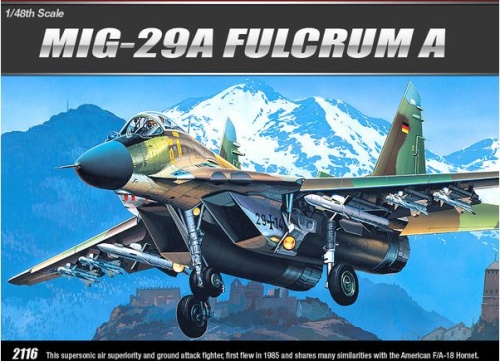 MIG-29A Fulcrum 1:48 Academy 12263