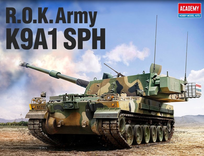 Zdjęcie główne produktu R.O.K. Army K9A1 SPH 1:35 Academy 13561