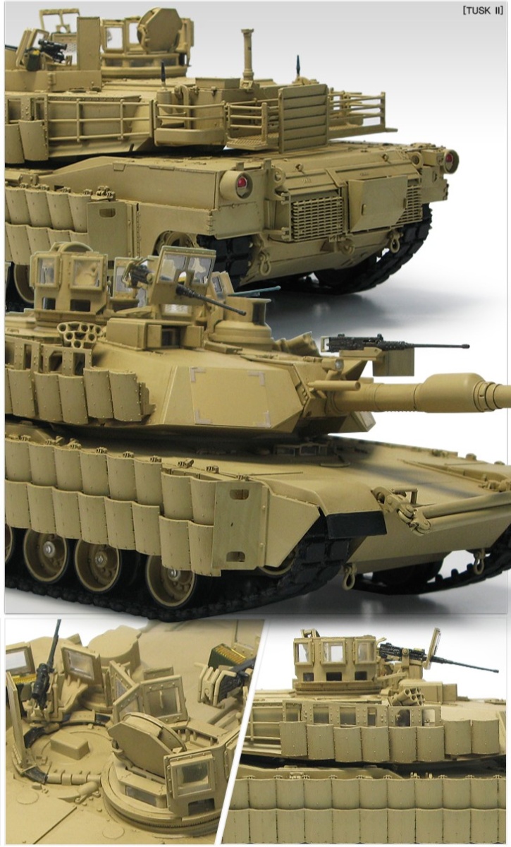 Zdjęcie dodatkowe produktu U.S. Army M1A2 TUSK II 1:35 Academy 13298