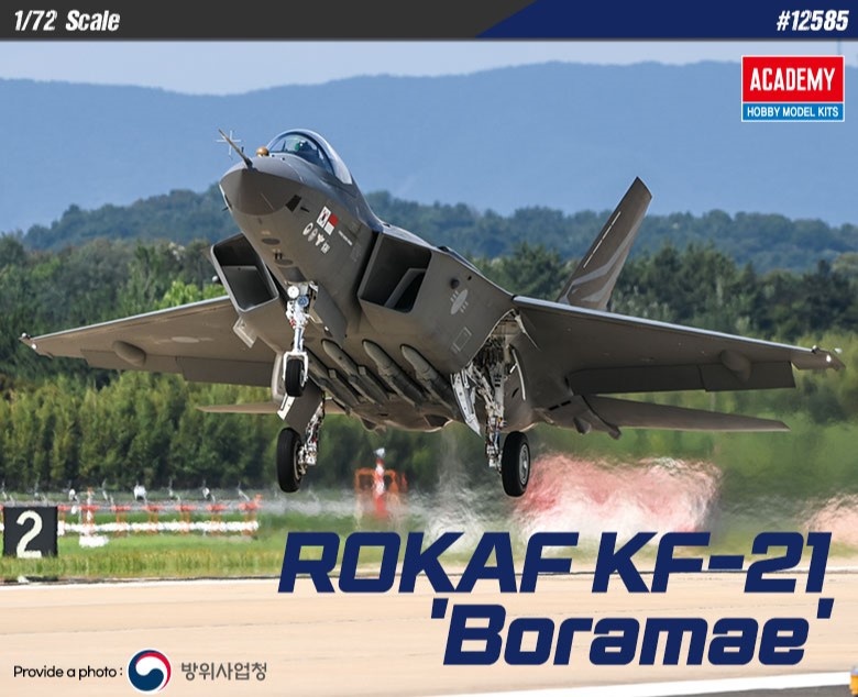 Zdjęcie główne produktu ROKAF KF-21 Boramae 1:72 Academy 12585