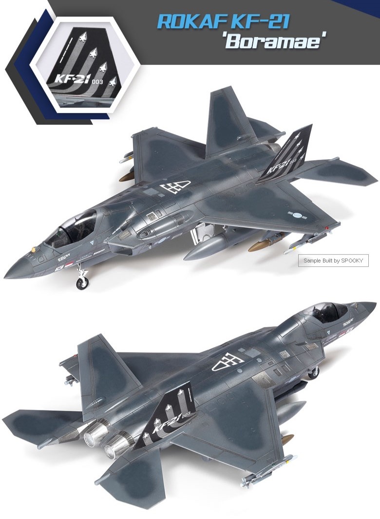 Zdjęcie dodatkowe produktu ROKAF KF-21 Boramae 1:72 Academy 12585