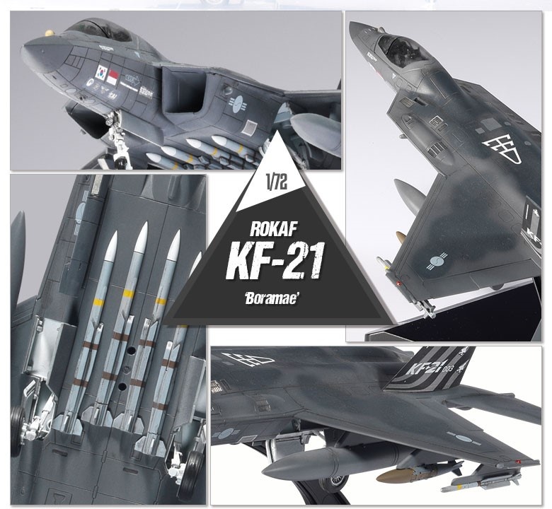 Zdjęcie dodatkowe produktu ROKAF KF-21 Boramae 1:72 Academy 12585