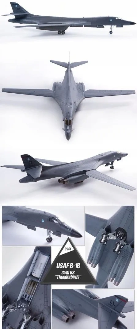 Zdjęcie dodatkowe produktu USAF B-1B 1:144 Academy 12620