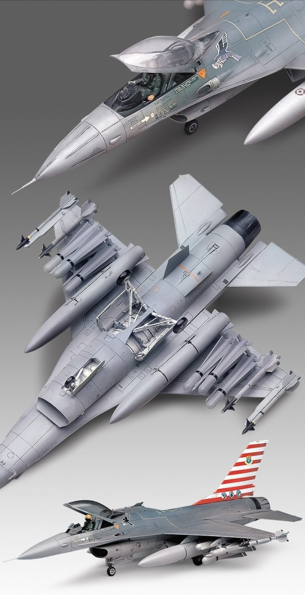 Zdjęcie dodatkowe produktu F-16C Falcon  1:48 Academy 12259