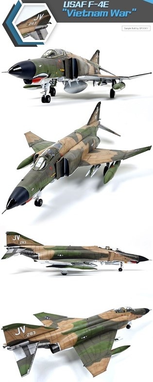 Zdjęcie dodatkowe produktu USAF F-4E Vietnam War 1:32 Academy 12133