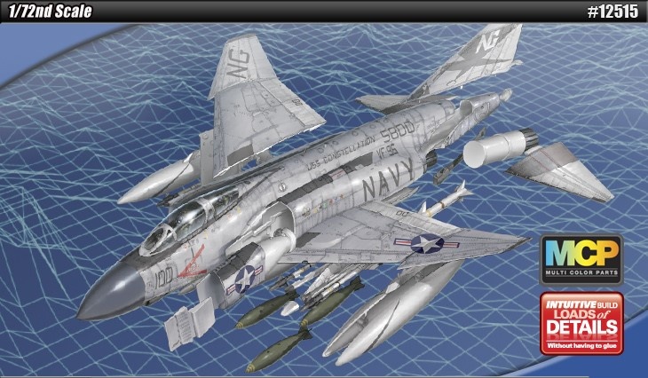 Zdjęcie główne produktu USN F-4J Showtime 100 1:72 Academy 12515