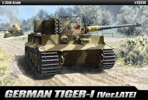 Tiger I Late Version 1:35 Academy 13314