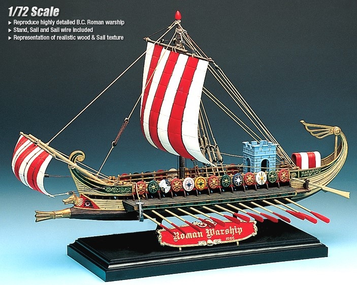 Zdjęcie dodatkowe produktu Roman Warship 1:72 Academy 14207