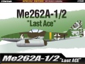Zdjęcie główne produktu Me262A-1/2 Last Ace 1:72 Academy 12542