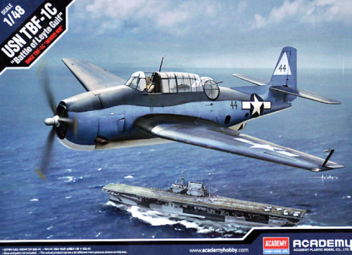 USN TBF-1C Battle of Leyte Gulf 1:48 Academy 12340
