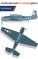 Zdjęcie dodatkowe produktu USN TBF-1C Battle of Leyte Gulf 1:48 Academy 12340