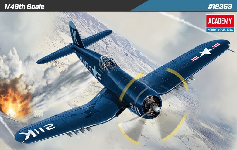 Zdjęcie główne produktu USN F4U-4 Battle of Jangjin Reservoir 1:48 Academy 12353