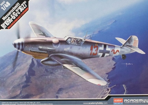 Messerschmitt Bf109G-6/G-2 JG 27 1:48 Academy 12321