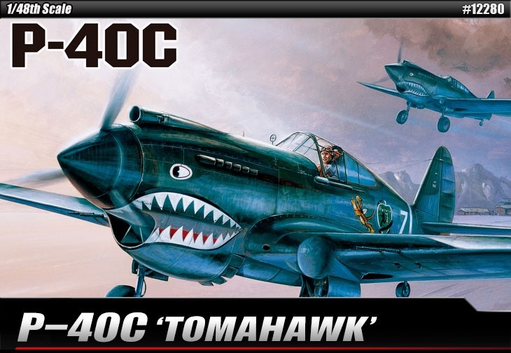 Zdjęcie główne produktu P-40C Tomahawk 1:48 Academy 12280
