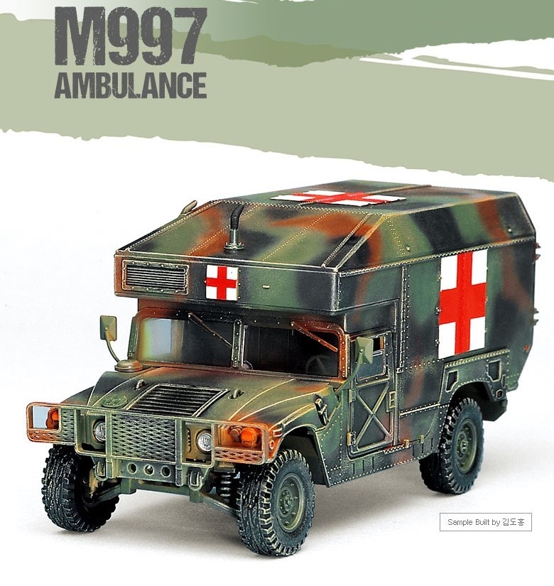 Zdjęcie dodatkowe produktu M997 Humvee Maxi Ambulance 1:35 Academy 13243