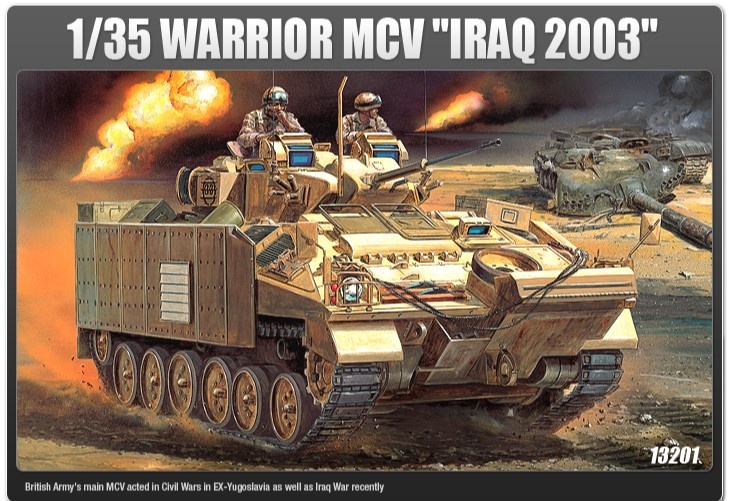 Zdjęcie dodatkowe produktu Warrior MCV Iraq 2003 1:35 Academy 13201