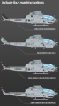 Zdjęcie dodatkowe produktu USMC AH-1Z Shark Mouth 1:35 Academy 12127