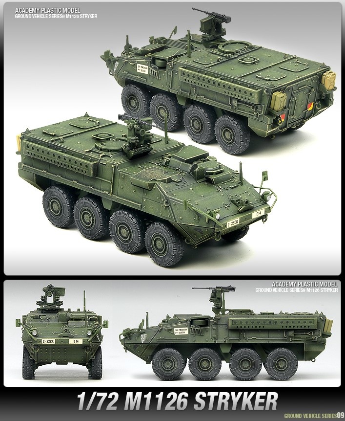 Zdjęcie dodatkowe produktu M1126 Stryker 1:72 Academy 13411