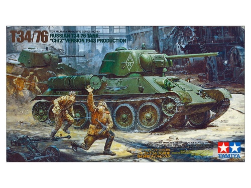T-34 (T34/76 ChTZ) Radziecki czołg 1:35 Tamiya 35149