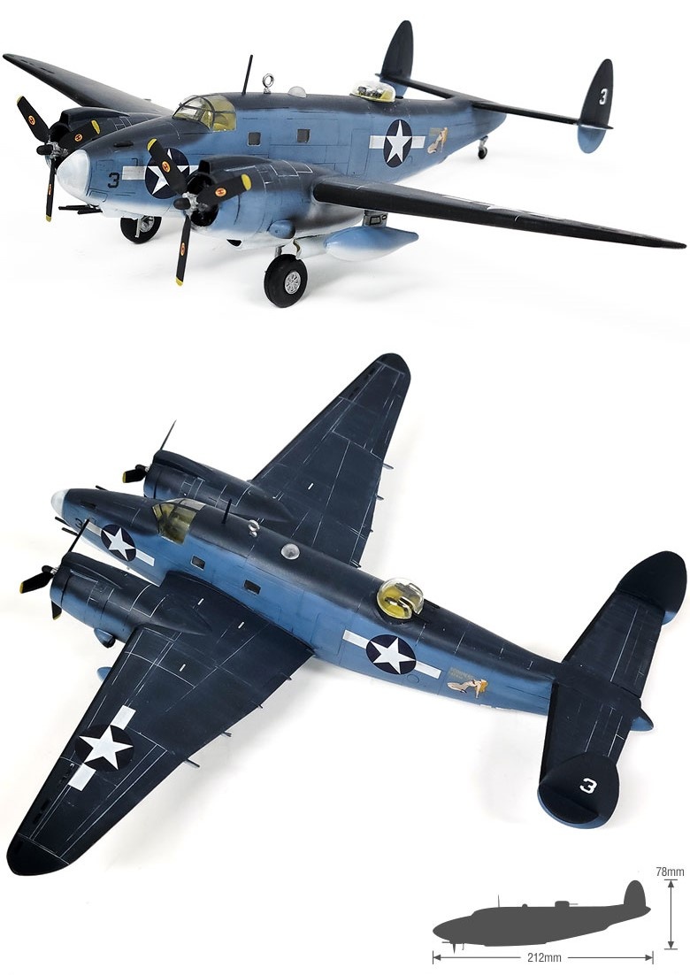 Zdjęcie dodatkowe produktu USN PV-1 Patrol Bomber 1:72 Academy 12587