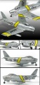 Zdjęcie dodatkowe produktu P-47D and F-86E Gabreski 1:72 Academy 12530