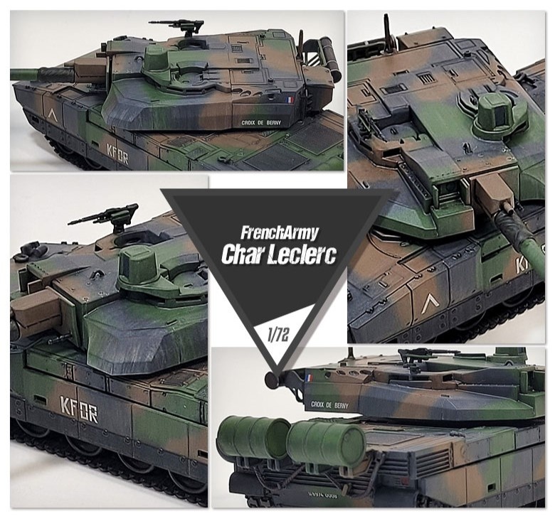 Zdjęcie dodatkowe produktu French Army Char Leclerc 1:72 Academy 13427
