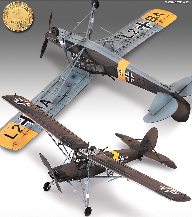 Zdjęcie dodatkowe produktu FI-156 Storch 1:72 Academy 12459