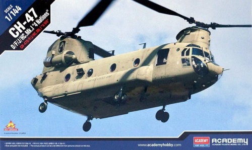 CH-47 D/F/J/HC. Mk.I - 4 Nations 1:144 Academy 12624