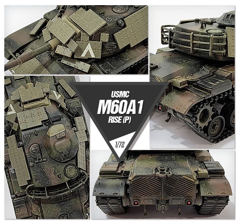 Zdjęcie dodatkowe produktu USMC M60A1 RISE (P) 1:72 Academy 13425
