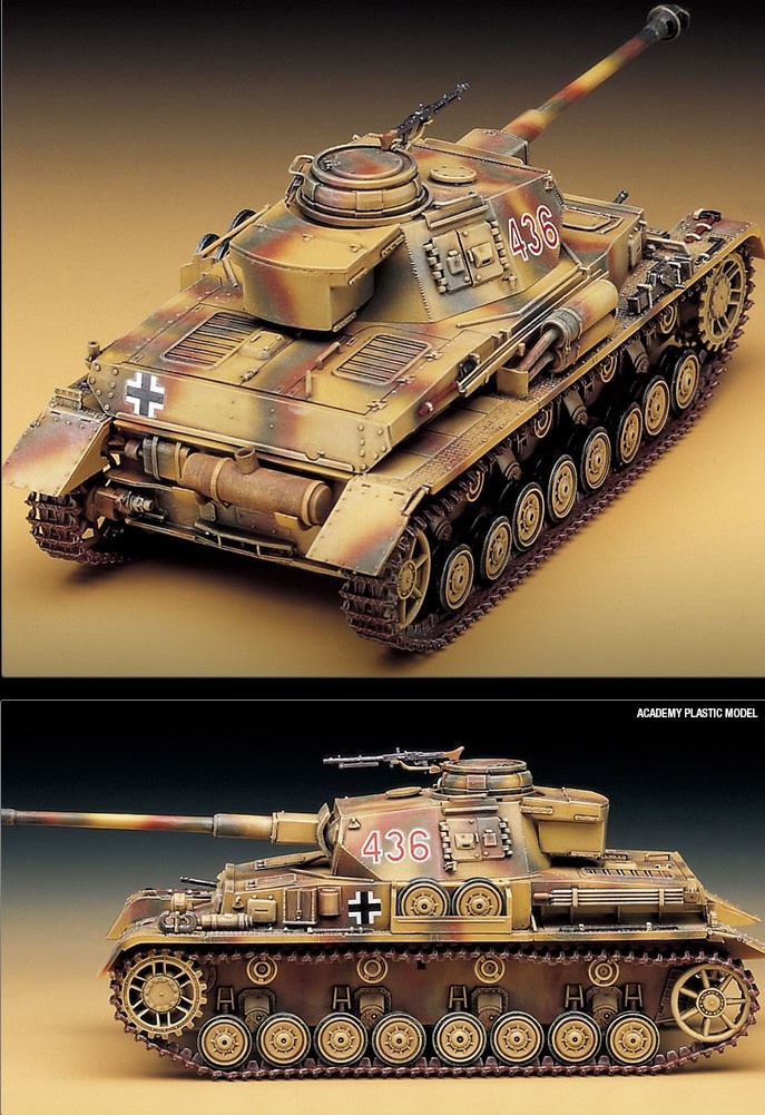 Zdjęcie dodatkowe produktu PzKpfw IV H/J 1:35 Academy 13234