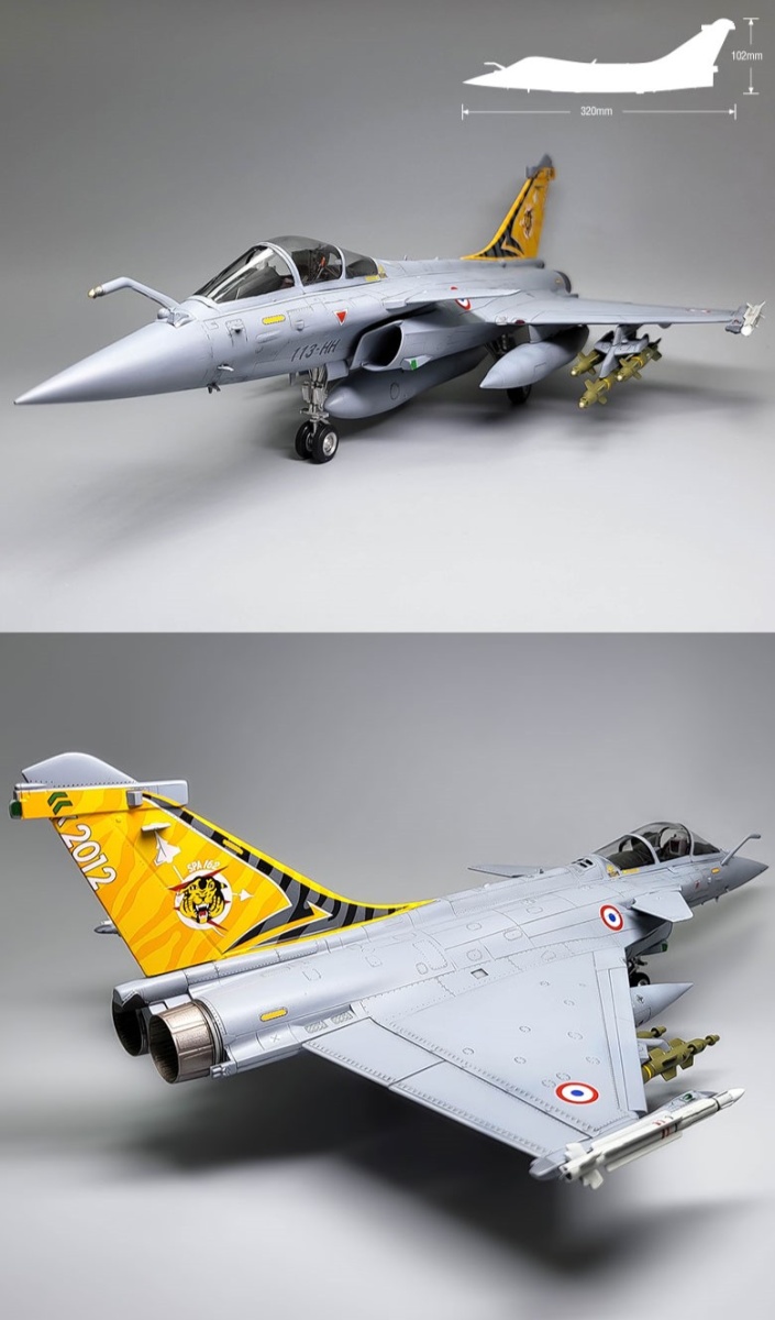 Zdjęcie dodatkowe produktu Rafale C EC 1/7 Provence 2012 1:48 Academy 12346