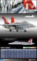 Zdjęcie dodatkowe produktu USMC F/A-18+ VMFA-232 Red Devils 1:72 Academy 12520