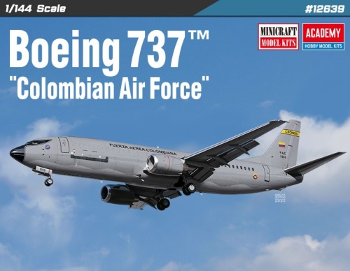 Boeing 737 Colombian Air Force 1:144 Academy 12639