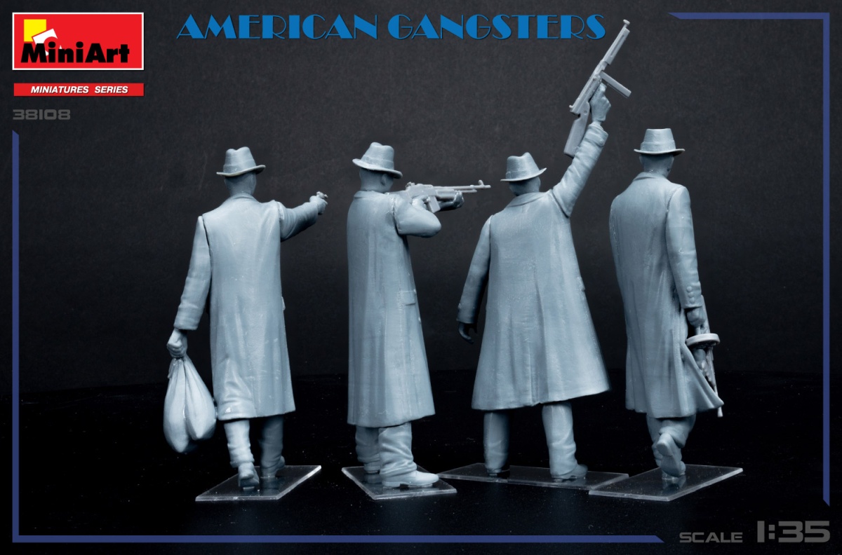 Zdjęcie dodatkowe produktu American Gangsters 1:35 MiniArt 38108