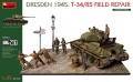 Zdjęcie główne produktu Dresden 1945 T-34/85 Field Repair 1:35 MiniArt 36064