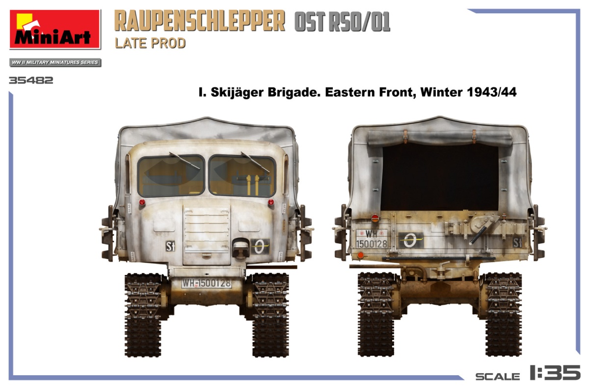 Zdjęcie dodatkowe produktu Raupenschlepper OST RSO/01 Late Prod. 1:35 MiniArt 35482