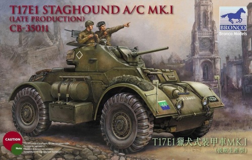 T17E1 Staghound A/C Mk. I Late 1:35 Bronco CB35011