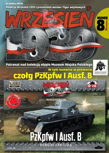 Niemiecki czołg lekki Pz.Kpfw. I Ausf. B 1:72 First To Fight PL008